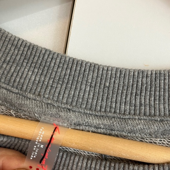 Free People Movement All Star Logo Pullover Sweatshirt Size M NEW - Picture 8 of 15